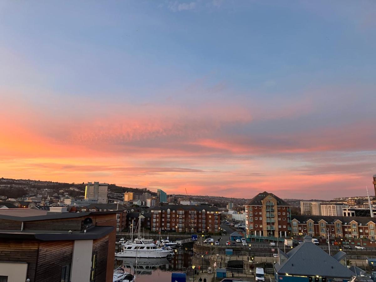 Swansea Bay, Marina & Arena View Mins To Beach & City Eksteriør bilde